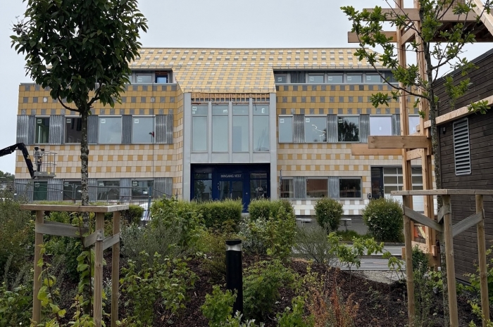 80-tallsbygget Spinn gjennomgår en "ekstrem oppussing". Foto: Stavanger kommune 80-tallsbygget Spinn gjennomgår en "ekstrem oppussing". Foto: Stavanger kommune